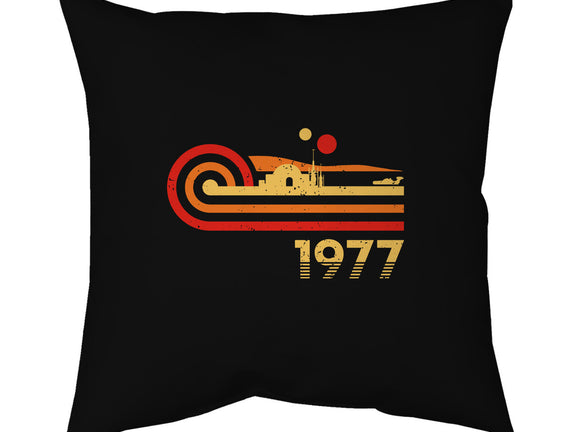 Retro Vintage Desert Planet