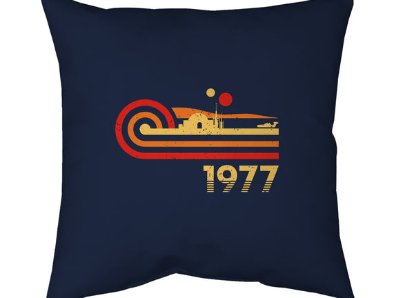 Retro Vintage Desert Planet