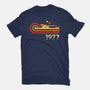 Retro Vintage Desert Planet-Mens-Basic-Tee-retrodivision
