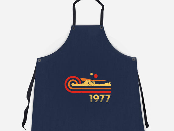 Retro Vintage Desert Planet