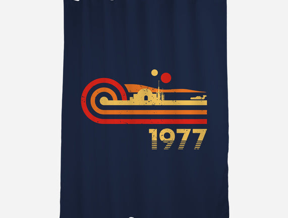 Retro Vintage Desert Planet