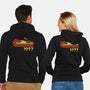 Retro Vintage Desert Planet-Unisex-Zip-Up-Sweatshirt-retrodivision