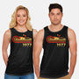 Retro Vintage Desert Planet-Unisex-Basic-Tank-retrodivision