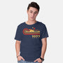 Retro Vintage Desert Planet-Mens-Basic-Tee-retrodivision