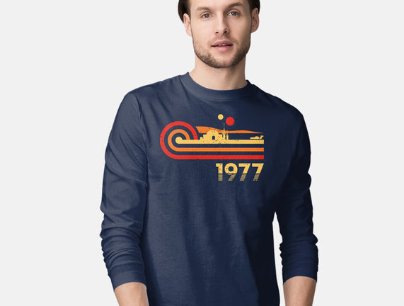 Retro Vintage Desert Planet