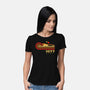 Retro Vintage Desert Planet-Womens-Basic-Tee-retrodivision