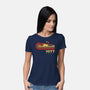 Retro Vintage Desert Planet-Womens-Basic-Tee-retrodivision