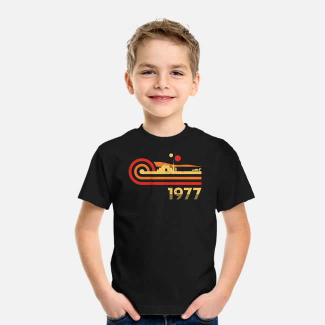 Retro Vintage Desert Planet-Youth-Basic-Tee-retrodivision