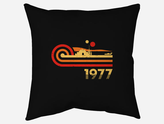 Retro Vintage Desert Planet