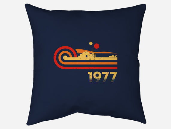 Retro Vintage Desert Planet