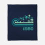 Retro Vintage Base-None-Fleece-Blanket-retrodivision