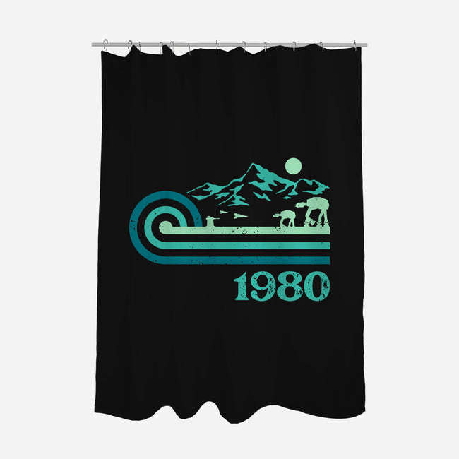 Retro Vintage Base-None-Polyester-Shower Curtain-retrodivision