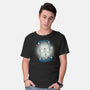 Hourglass Cat-Mens-Basic-Tee-Freecheese