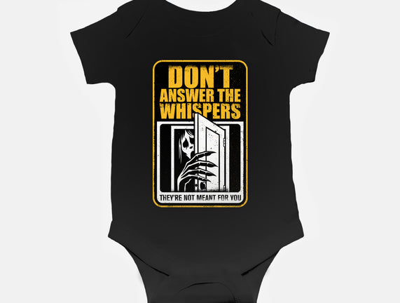 Horror Signs Whisper Darkness