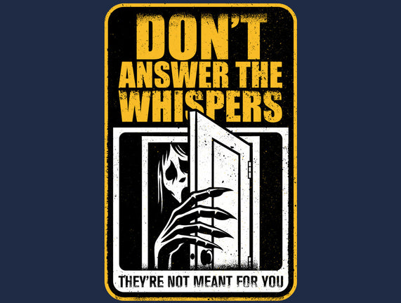 Horror Signs Whisper Darkness