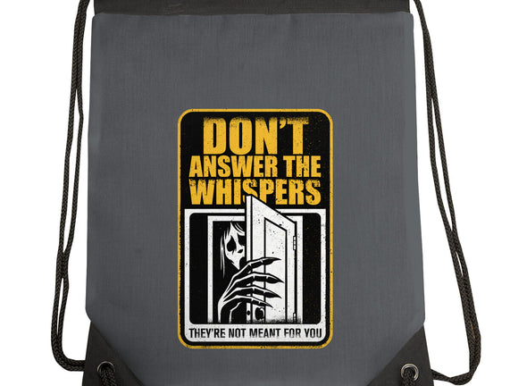 Horror Signs Whisper Darkness