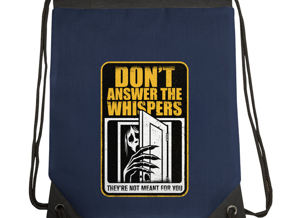 Horror Signs Whisper Darkness