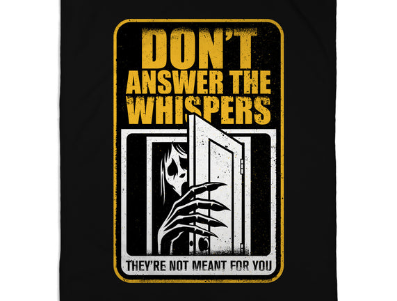 Horror Signs Whisper Darkness