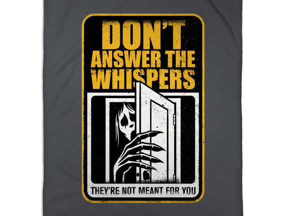 Horror Signs Whisper Darkness