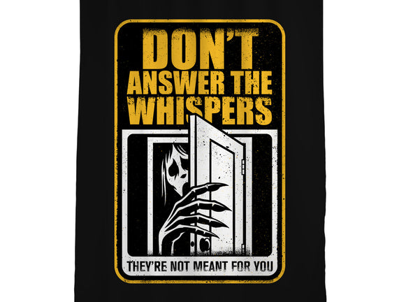 Horror Signs Whisper Darkness