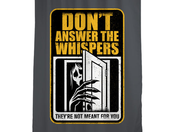 Horror Signs Whisper Darkness