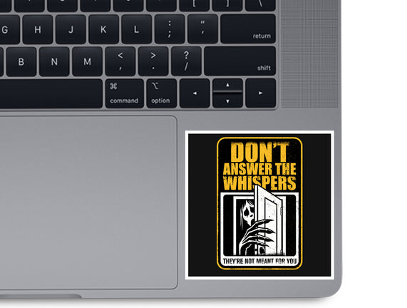 Horror Signs Whisper Darkness