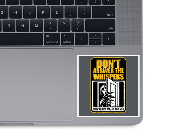 Horror Signs Whisper Darkness