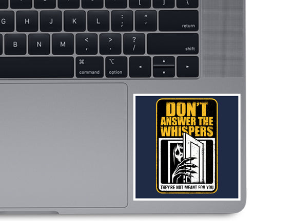 Horror Signs Whisper Darkness