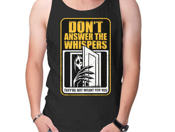 Horror Signs Whisper Darkness