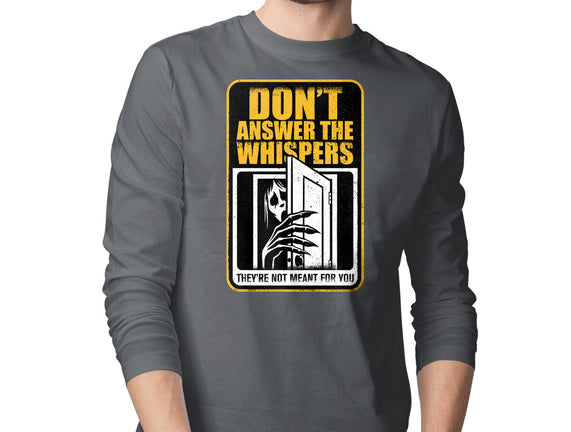 Horror Signs Whisper Darkness