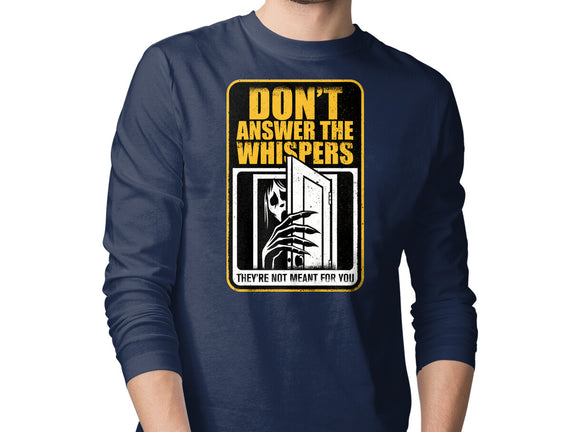 Horror Signs Whisper Darkness
