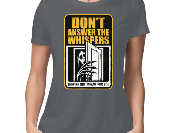 Horror Signs Whisper Darkness