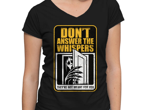 Horror Signs Whisper Darkness