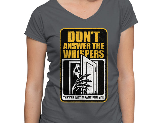 Horror Signs Whisper Darkness