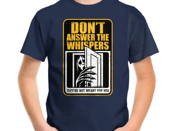 Horror Signs Whisper Darkness