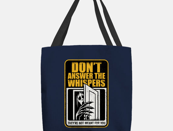 Horror Signs Whisper Darkness