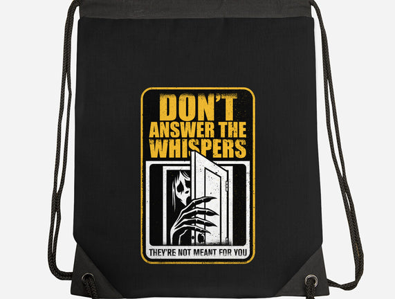 Horror Signs Whisper Darkness