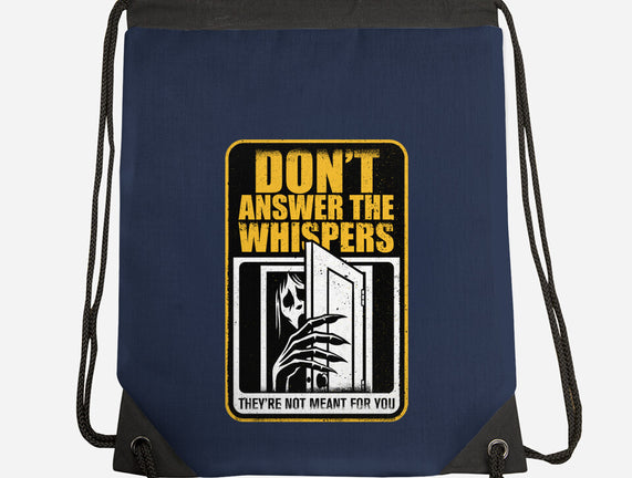 Horror Signs Whisper Darkness