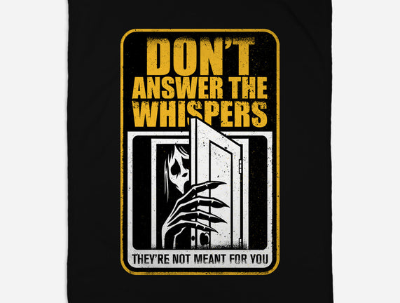 Horror Signs Whisper Darkness