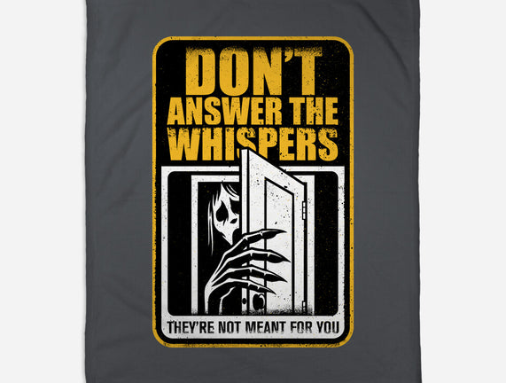 Horror Signs Whisper Darkness