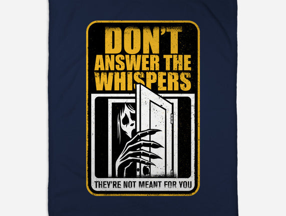 Horror Signs Whisper Darkness