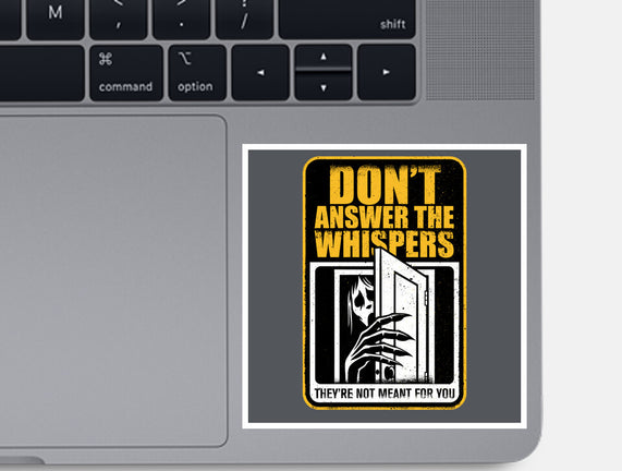 Horror Signs Whisper Darkness