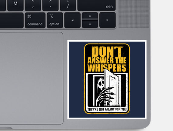 Horror Signs Whisper Darkness