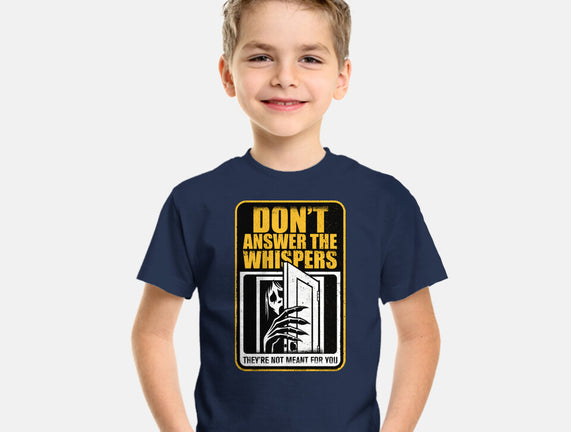 Horror Signs Whisper Darkness