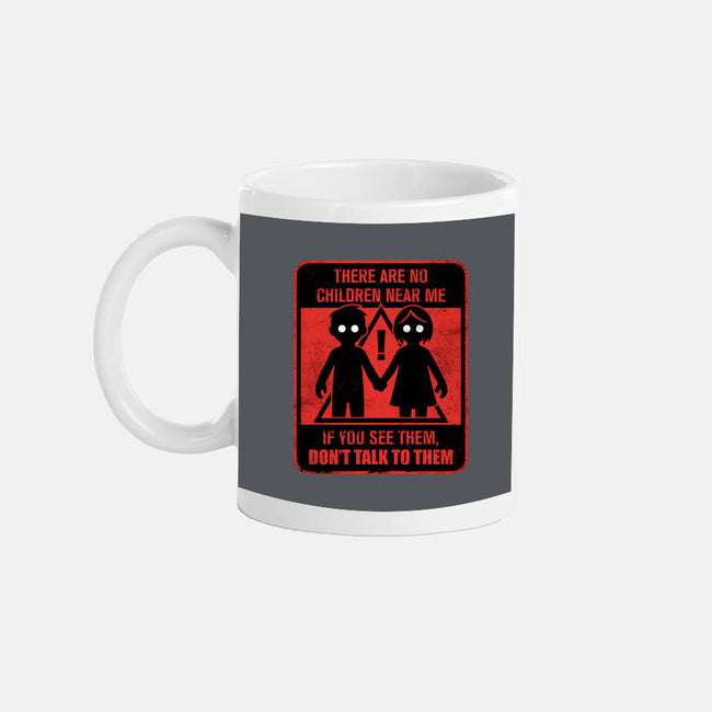 Horror Signs Shadow Children-None-Mug-Drinkware-Studio Mootant
