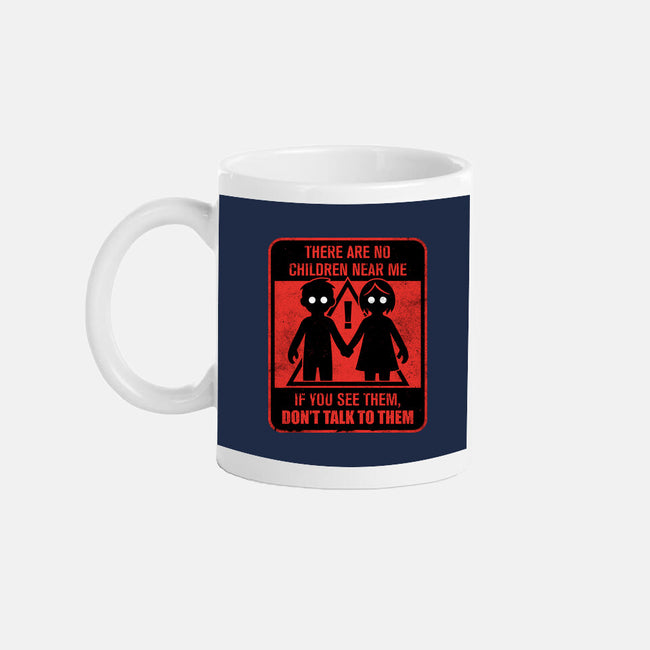 Horror Signs Shadow Children-None-Mug-Drinkware-Studio Mootant