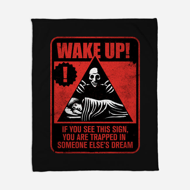 Horror Signs Dream Creatures-None-Fleece-Blanket-Studio Mootant