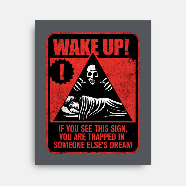 Horror Signs Dream Creatures-None-Stretched-Canvas-Studio Mootant