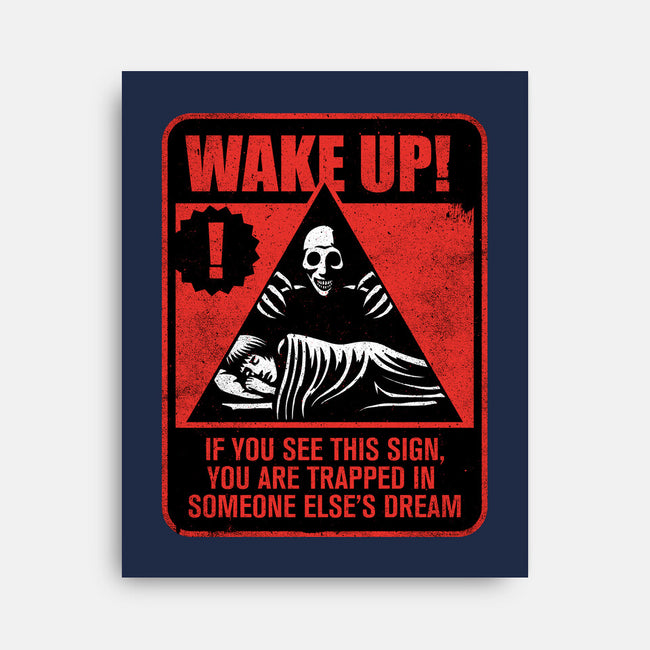 Horror Signs Dream Creatures-None-Stretched-Canvas-Studio Mootant