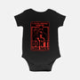 Horror Signs Creature Following-Baby-Basic-Onesie-Studio Mootant